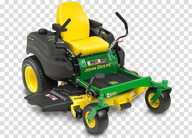 John Deere Zero-turn mower Lawn Mowers Riding mower, mowing machine transparent background PNG clipart