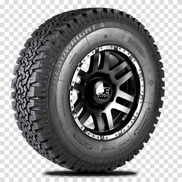 Off-road tire Car Motor Vehicle Tires Treadwright Warden 245x75R16 10 ply All Terrain tire, transparent background PNG clipart