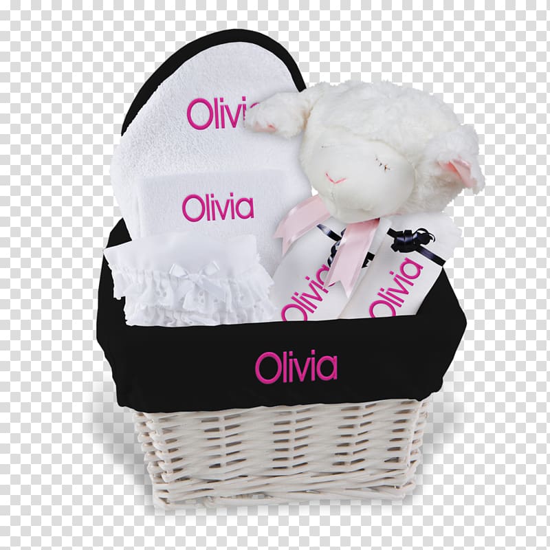 Food Gift Baskets Hamper Pink M, Baby Basket transparent background PNG clipart