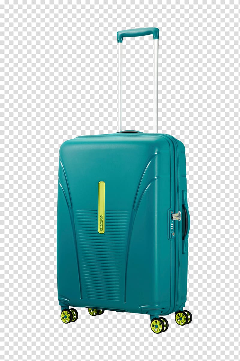 American Tourister Suitcase Baggage Samsonite Spinner, suitcase transparent background PNG clipart