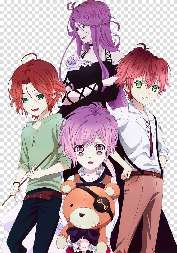 Diabolik Lovers Anime, cats and mothers transparent background PNG clipart