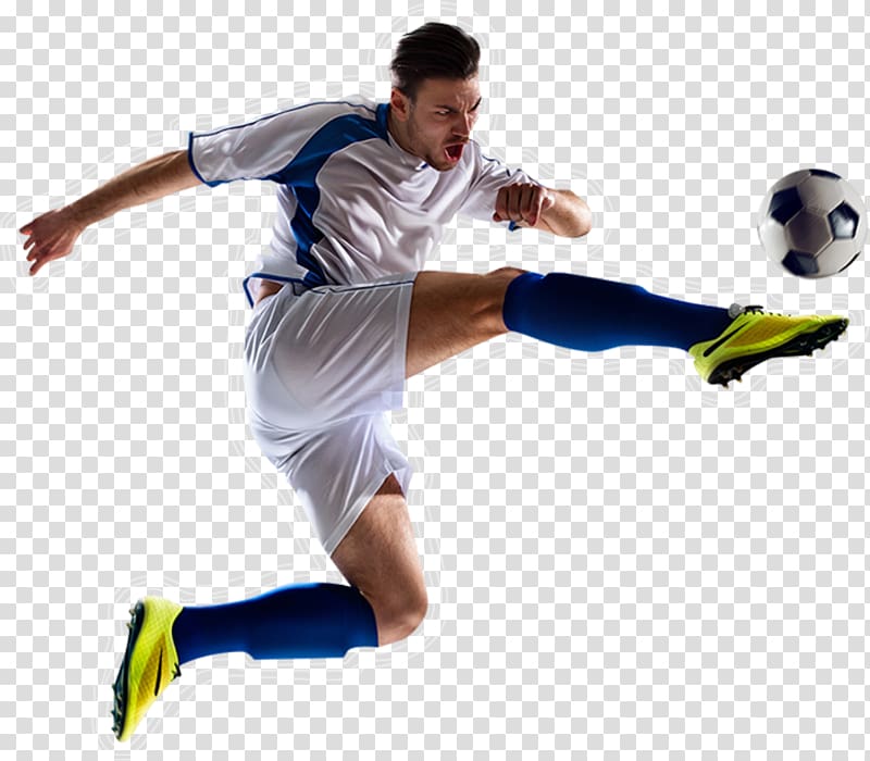 soccer player kicking ball, Football player Sport, soccer goalkeeper transparent background PNG clipart
