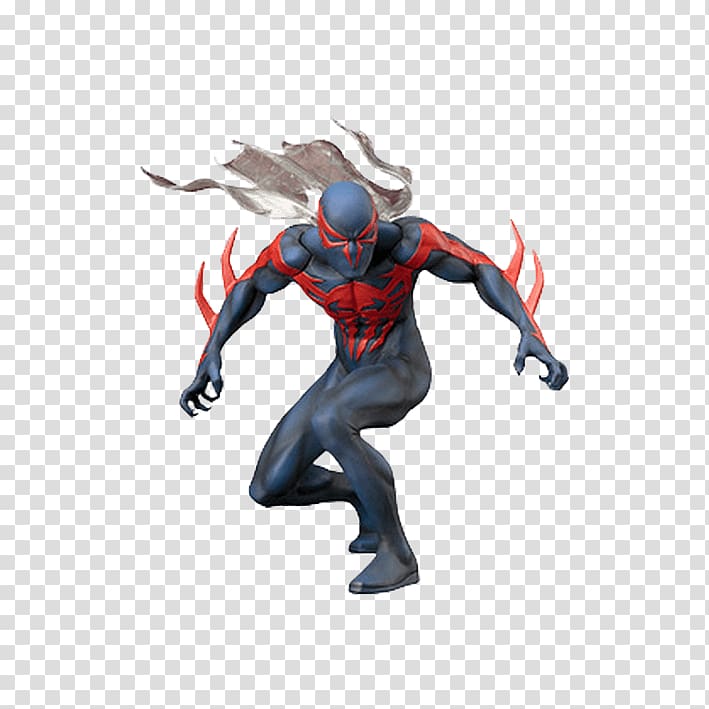 Spider-Man: Shattered Dimensions Spider-Man 2099 Iron Man Action & Toy Figures, Spiderman 2099 transparent background PNG clipart