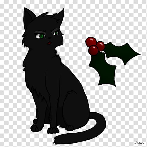 Warriors Cat Hollyleaf Drawing, fallen leaves transparent background PNG clipart
