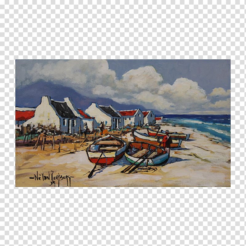 Shore Boat Sea Painting Vacation, boat transparent background PNG clipart