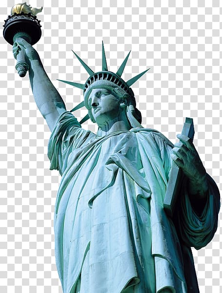 Statue of Liberty New York Harbor Ellis Island, statue of liberty transparent background PNG clipart
