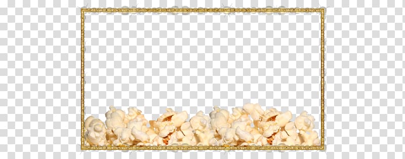 Paper Frames Rectangle, popcorn transparent background PNG clipart