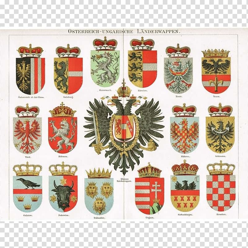 Austria-Hungary Coat of arms of Austria Crest, romanov family crest transparent background PNG clipart