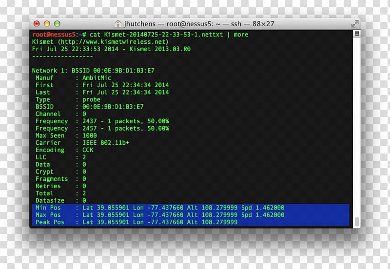 Computer program Kali Linux Security hacker Kismet Tutorial, kali linux transparent background PNG clipart