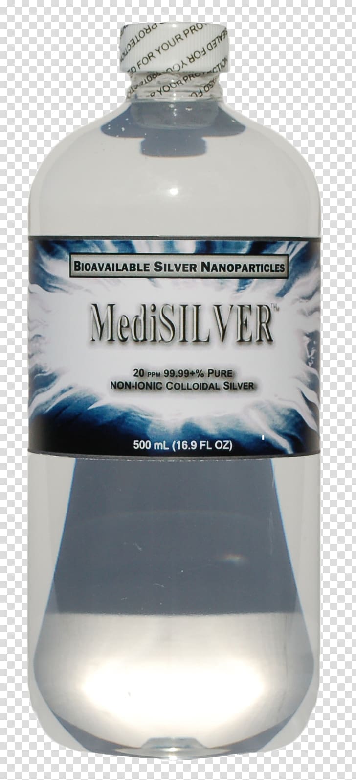Colloid Colloïdaal zilver Distilled water Ion Silver, Dietary Supplement transparent background PNG clipart