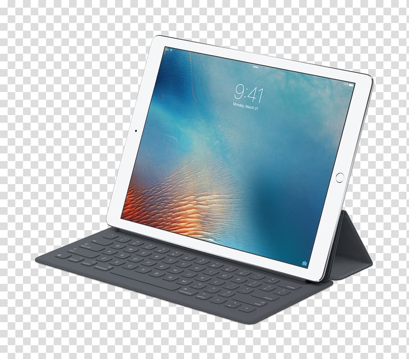iPad Pro (12.9-inch) (2nd generation) Computer keyboard Apple, 10.5-Inch iPad Pro, ipad silver transparent background PNG clipart
