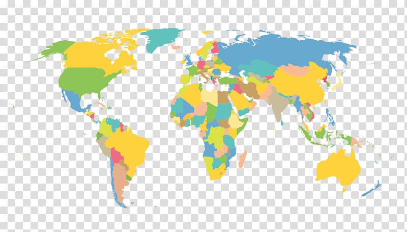 earth map flat png