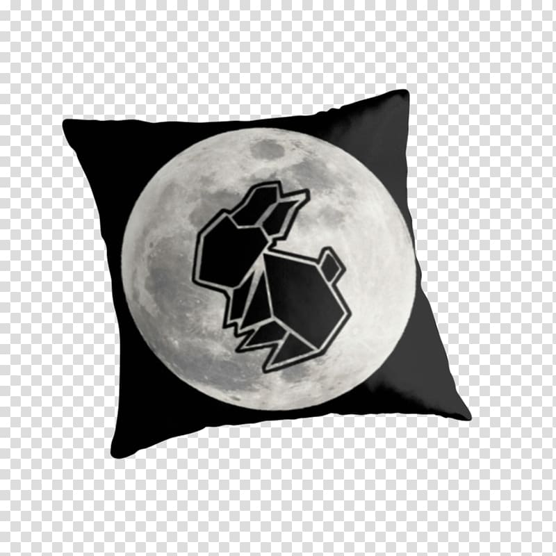 Throw Pillows Cushion Room Duvet, rabbit on the moon transparent background PNG clipart