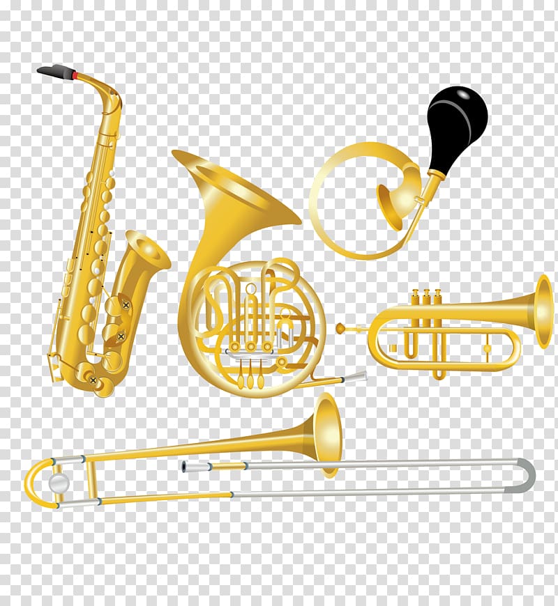 Musical instrument Trumpet Saxophone, Foreign musical instruments saxophone trumpet transparent background PNG clipart