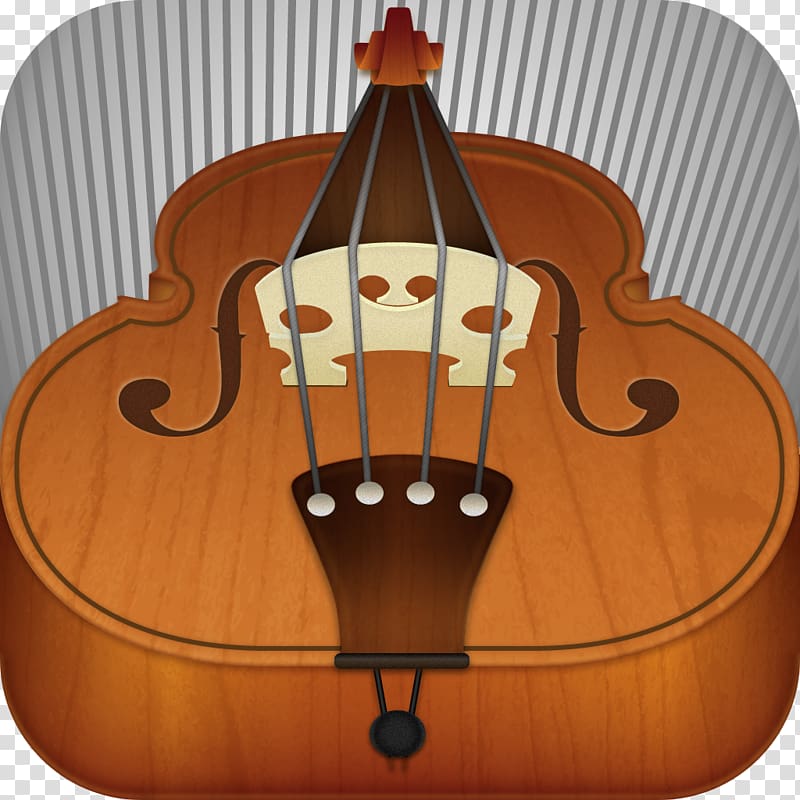 Bass violin Violone Double bass Viola, cartoon violin transparent background PNG clipart