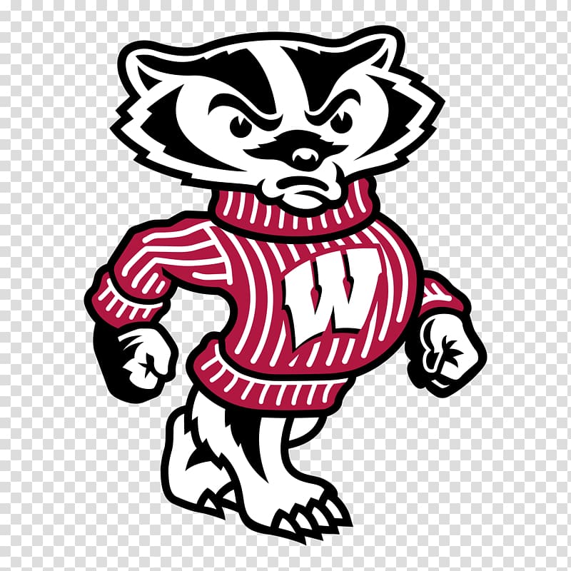 University of Wisconsin-Madison Wisconsin Badgers football Wisconsin Badgers softball Wisconsin Badgers men\'s basketball Bucky Badger, american football transparent background PNG clipart