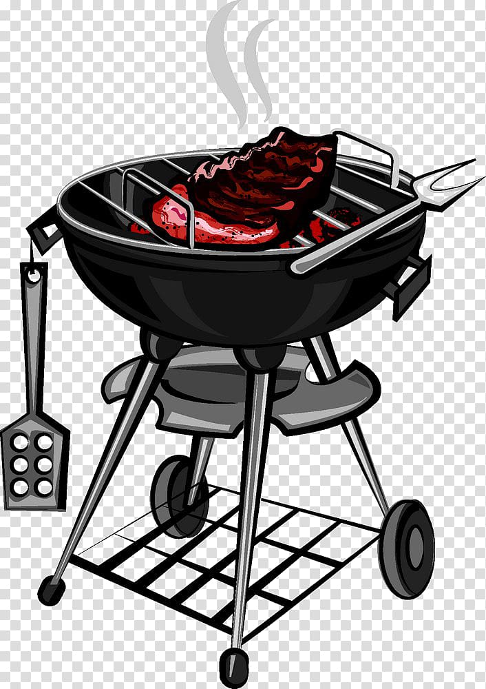 Barbecue Grilling , Meat on the grill transparent background PNG clipart