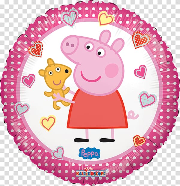 Daddy Pig George Pig Mummy Pig Birthday, pig transparent background PNG clipart