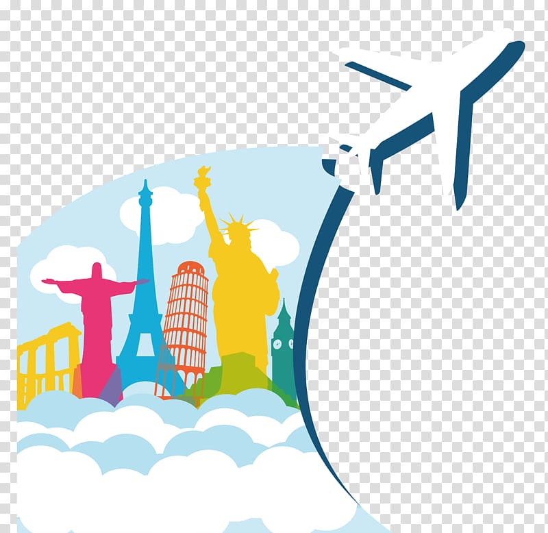 airplane , Airplane Air travel, World Travel transparent background PNG clipart