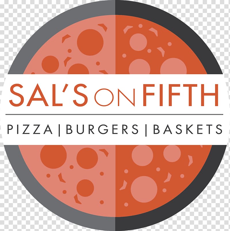 Sal\'s on Fifth Logo Restaurant Pizza Hamburger, mozzarella curd transparent background PNG clipart