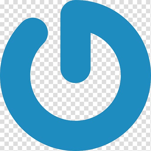 blue logo, Gravatar Logo transparent background PNG clipart