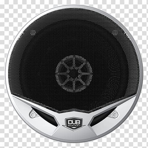 Subwoofer Loudspeaker Voice coil Vehicle audio Mid-range speaker, ceramic three piece transparent background PNG clipart