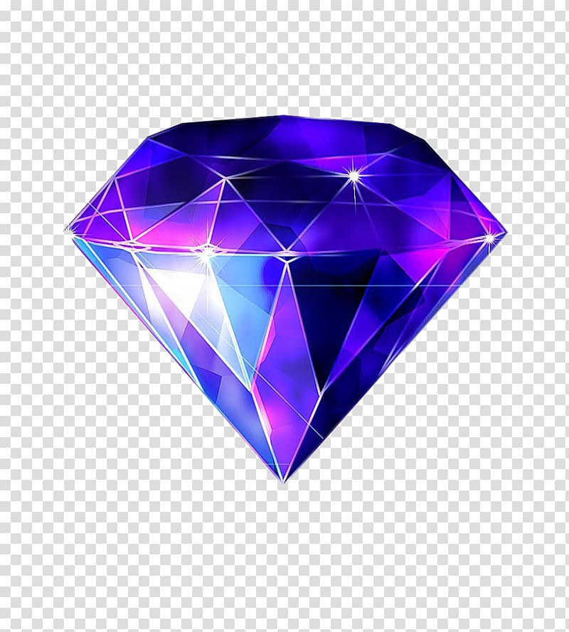 purple gemstone illustration, Diamond Sapphire Blue Gemstone, diamond transparent background PNG clipart