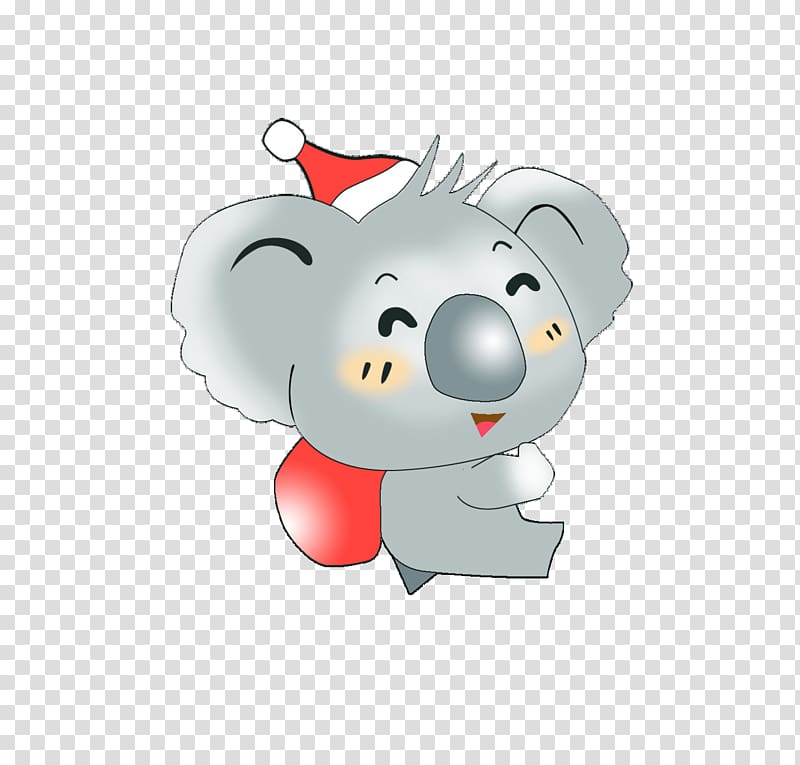 Cartoon Cuteness, Shy Koala transparent background PNG clipart