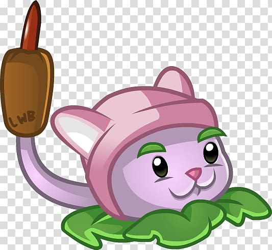 Plants vs. Zombies 2: It's About Time Cattail Video game, Pepper character transparent background PNG clipart