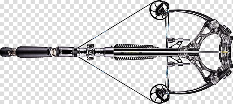 Crossbow Firearm Compound Bows Bow and arrow, Arrow transparent background PNG clipart