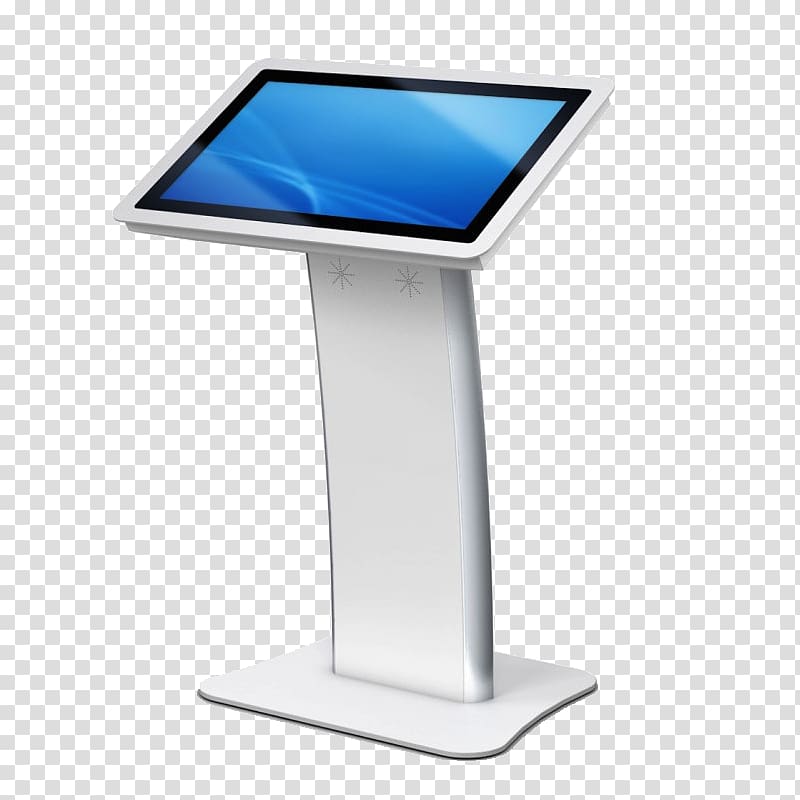 Computer Monitors Interactive Kiosks Touchscreen Display device, others transparent background PNG clipart
