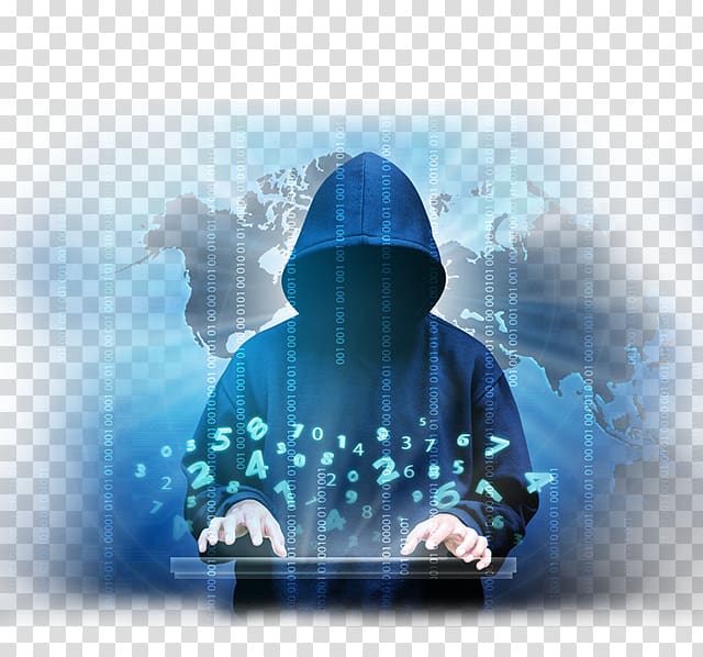 blue pullover hoodie, Security hacker Vulnerability Password, hacker transparent background PNG clipart
