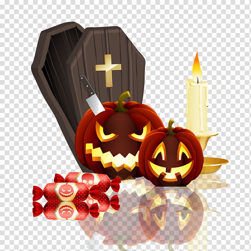 Halloween Light Illustration, Halloween grave transparent background PNG clipart