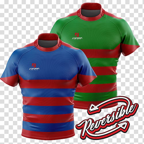 T-shirt Rugby shirt Sport, T-shirt transparent background PNG clipart