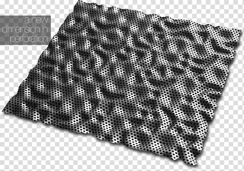 Perforated metal Sheet metal Perforation Pattern, perforated transparent background PNG clipart