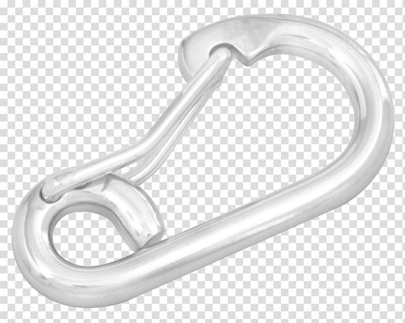 Carabiner Spring Hook Musketonhaak, snap hooks transparent background PNG clipart