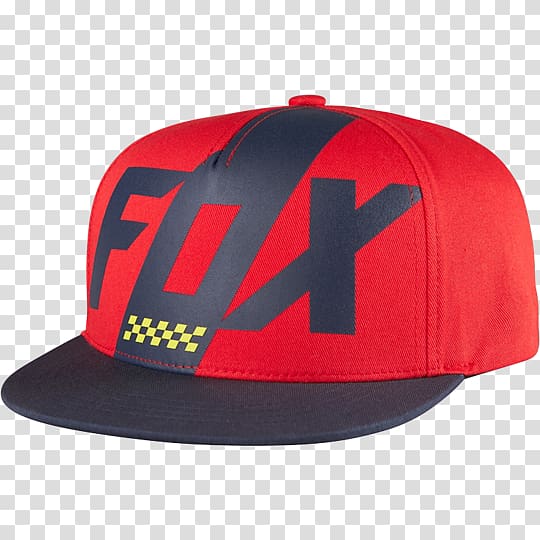 T-shirt Baseball cap Fox Racing Clothing, snapback transparent background PNG clipart