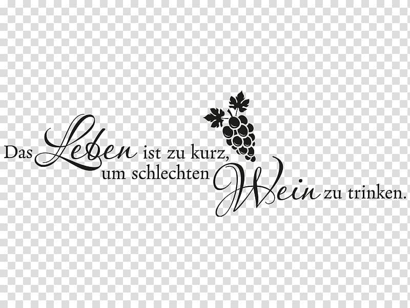 Wall decal Tattoo Typeface Text Computer font, wein transparent background PNG clipart