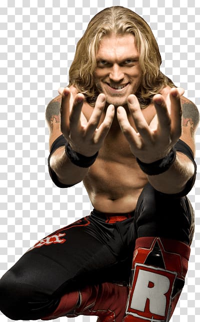 WWE character illustration, Edge Come On transparent background PNG clipart