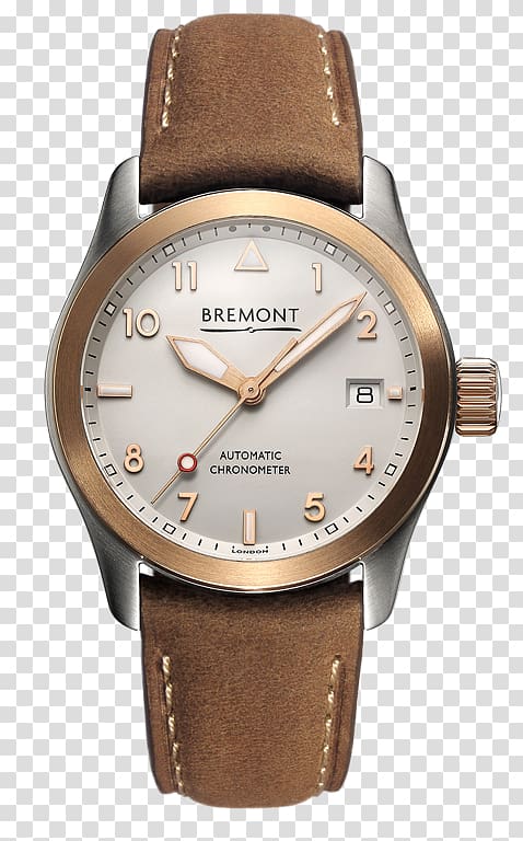 Bremont Watch Company Swiss made Watchmaker Automatic watch, Hamilton Watch Company transparent background PNG clipart