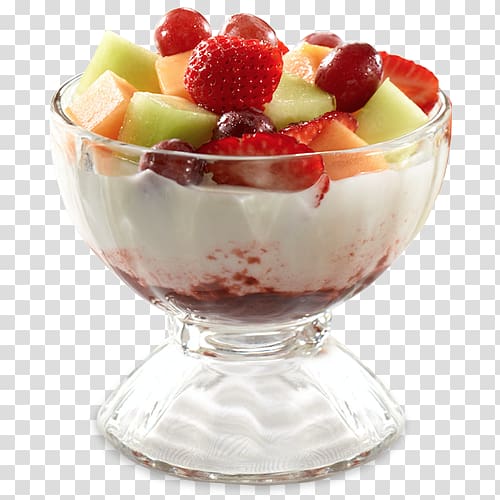 Trifle Fruit salad Parfait Cream Breakfast, breakfast transparent background PNG clipart