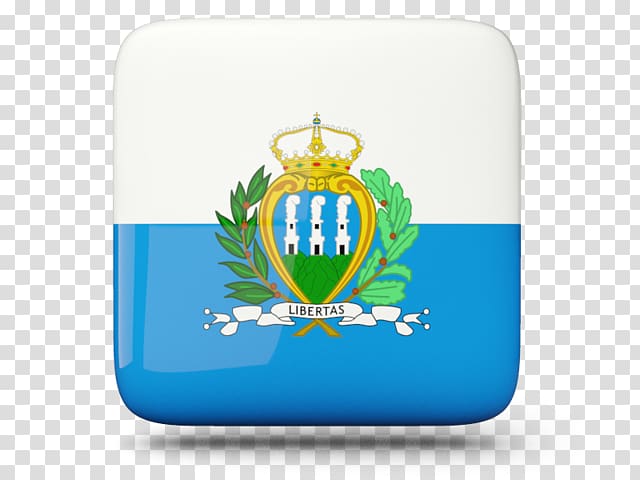 Flag of San Marino Inno Nazionale della Repubblica, Flag transparent background PNG clipart