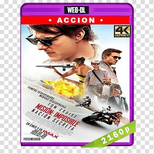 Mission: Impossible – Rogue Nation Blu-ray disc Ethan Hunt Film, others transparent background PNG clipart