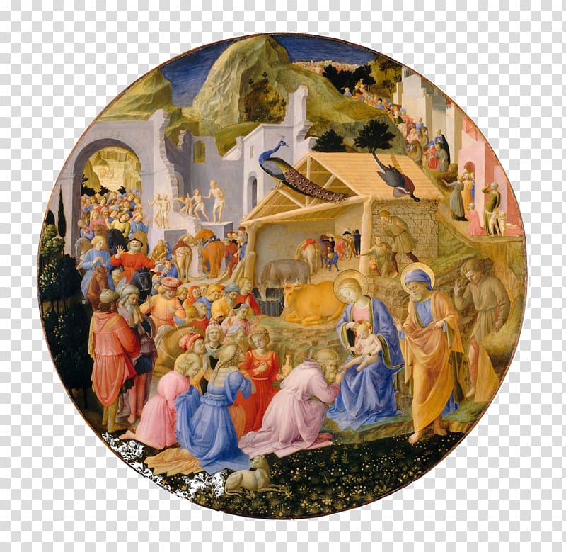 National Gallery of Art Adoration of the Magi Renaissance Painting Painter, painting transparent background PNG clipart