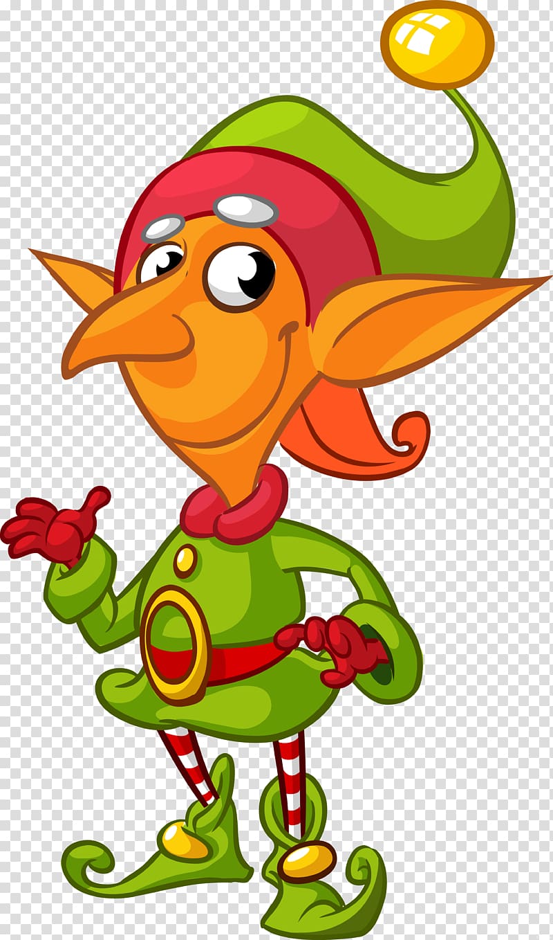 Christmas elf Duende Drawing, Elf transparent background PNG clipart