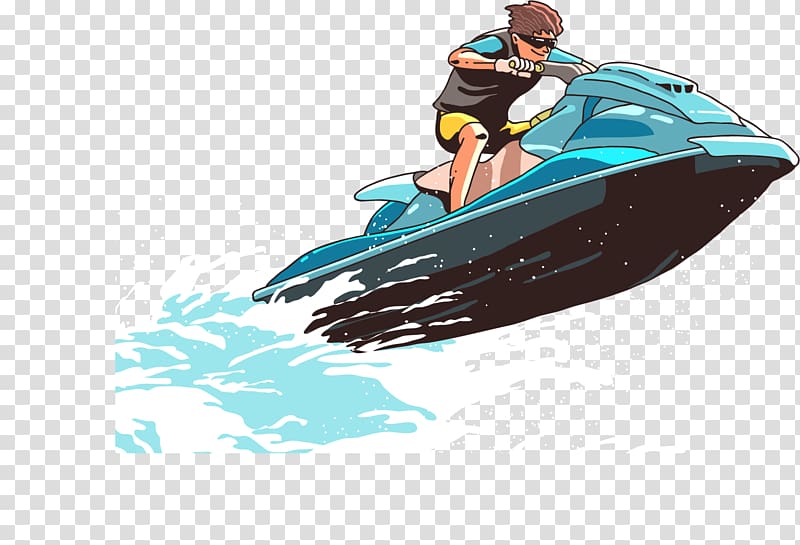 Racing ocean transparent background PNG clipart