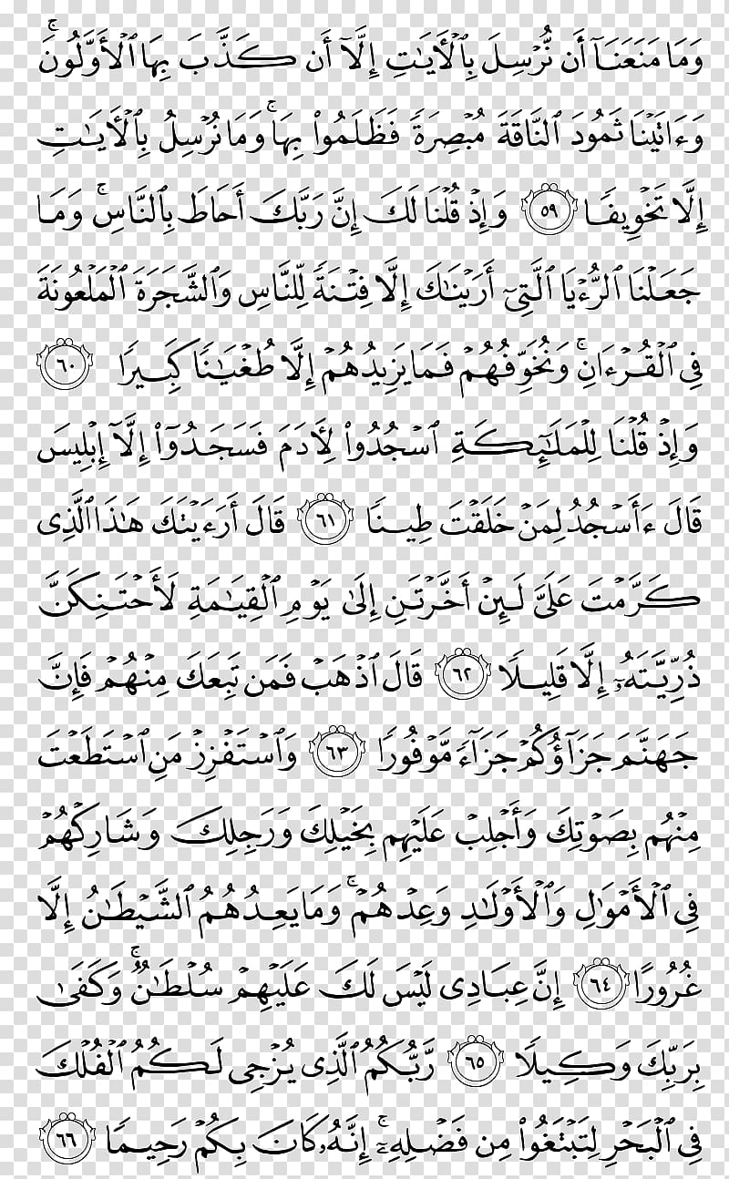 Qur\'an Al-Isra Juz\' Al-Kahf Noble Quran, Islam transparent background PNG clipart