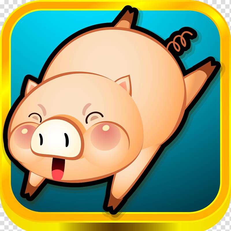 Pig Run Game A Fun Kids Game Breakfast Bacon, pig transparent background PNG clipart