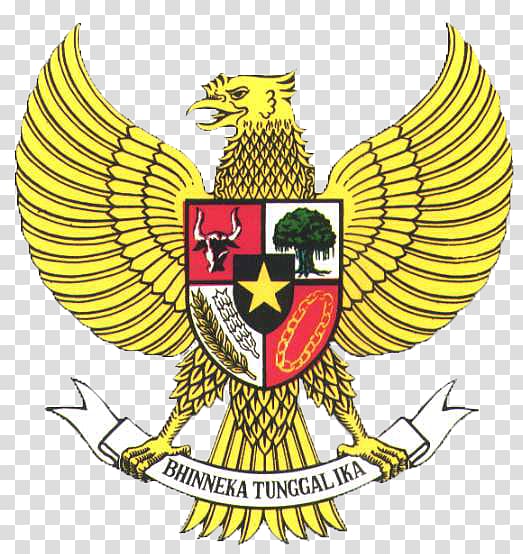 National emblem of Indonesia Pancasila Garuda, garuda. transparent background PNG clipart