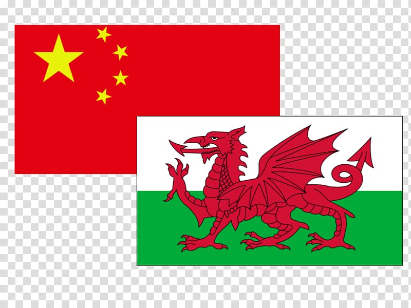 Flag of Wales Welsh Dragon, chinese cultural value transparent background PNG clipart